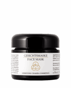 Produktfoto der SeelenLiebe Chakra Kosmetik Gesichtsmaske von vorne.