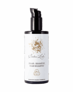 Produktfoto des SeelenLiebe Chakra Kosmetik Haar-Shampoos von vorne.