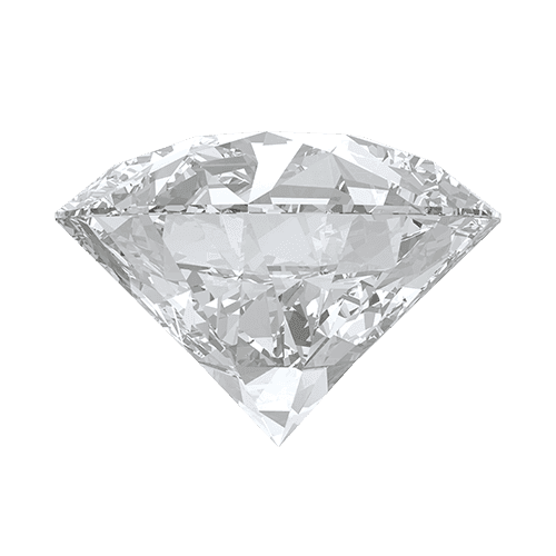 Isoliertes Bild von einem Diamant