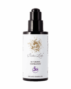 Produktfoto des SeelenLiebe Chakra Kosmetik Öls № 7 Crown Inspiration von vorne.